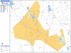 Taunton Digital Map Basic Style