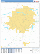 Topeka Digital Map Basic Style