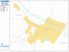 Utica Digital Map Basic Style