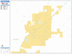 Vacaville Digital Map Basic Style