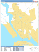 Vallejo Digital Map Basic Style