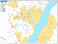Wilmington Digital Map Basic Style