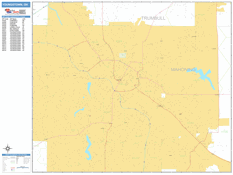 Youngstown Digital Map Basic Style