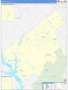Abbeville County, SC Digital Map Basic Style