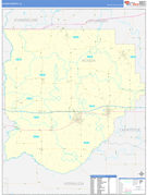 Acadia Parish (County), LA Digital Map Basic Style