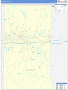 Alamance County, NC Digital Map Basic Style