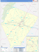 Albemarle County, VA Digital Map Basic Style