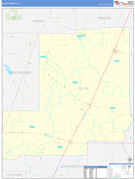 Allen Parish (County), LA Digital Map Basic Style