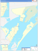 Aransas County, TX Digital Map Basic Style