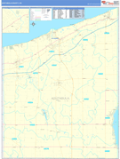 Ashtabula County, OH Digital Map Basic Style