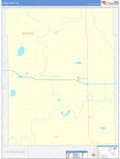 Aurora County, SD Digital Map Basic Style