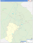 Avery County, NC Digital Map Basic Style