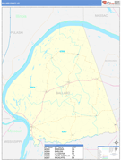 Ballard County, KY Digital Map Basic Style