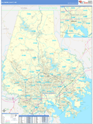 Baltimore County, MD Digital Map Basic Style