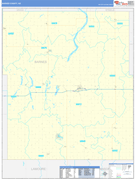 Barnes County, ND Digital Map Basic Style