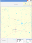 Barton County, KS Digital Map Basic Style
