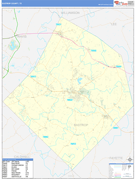 Bastrop County, TX Digital Map Basic Style