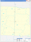 Bates County, MO Digital Map Basic Style