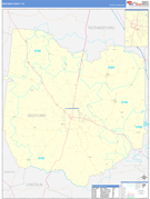 Bedford County, TN Digital Map Basic Style