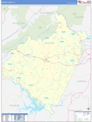 Bedford County, VA Digital Map Basic Style