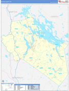 Belknap County, NH Digital Map Basic Style