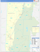 Bennington County, VT Digital Map Basic Style