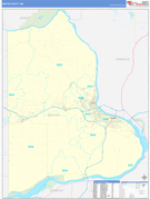 Benton County, WA Digital Map Basic Style