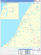 Berrien County, MI Digital Map Basic Style