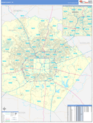 Bexar County, TX Digital Map Basic Style