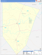 Blanco County, TX Digital Map Basic Style
