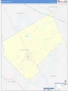 Bleckley County, GA Digital Map Basic Style