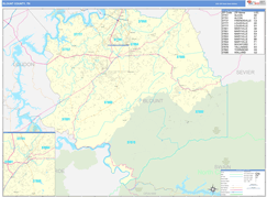 Blount County, TN Digital Map Basic Style