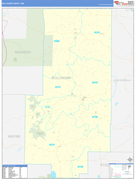Bollinger County, MO Digital Map Basic Style