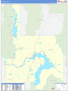 Bonner County, ID Digital Map Basic Style