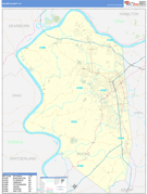 Boone County, KY Digital Map Basic Style