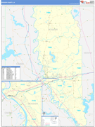 Bossier Parish (County), LA Digital Map Basic Style