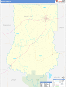 Bradley County, AR Digital Map Basic Style