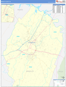 Bradley County, TN Digital Map Basic Style