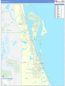 Brevard County, FL Digital Map Basic Style