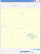 Briscoe County, TX Digital Map Basic Style