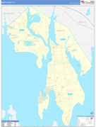 Bristol County, RI Digital Map Basic Style