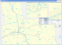 Broome County, NY Digital Map Basic Style