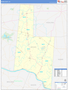 Brown County, OH Digital Map Basic Style