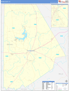 Brown County, TX Digital Map Basic Style