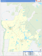 Butte County, CA Digital Map Basic Style