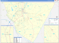 Cabarrus County, NC Digital Map Basic Style