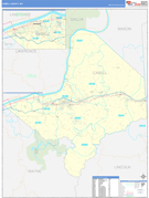 Cabell County, WV Digital Map Basic Style