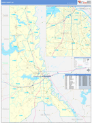 Caddo Parish (County), LA Digital Map Basic Style