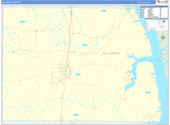Calloway County, KY Digital Map Basic Style