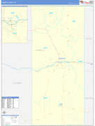 Campbell County, WY Digital Map Basic Style